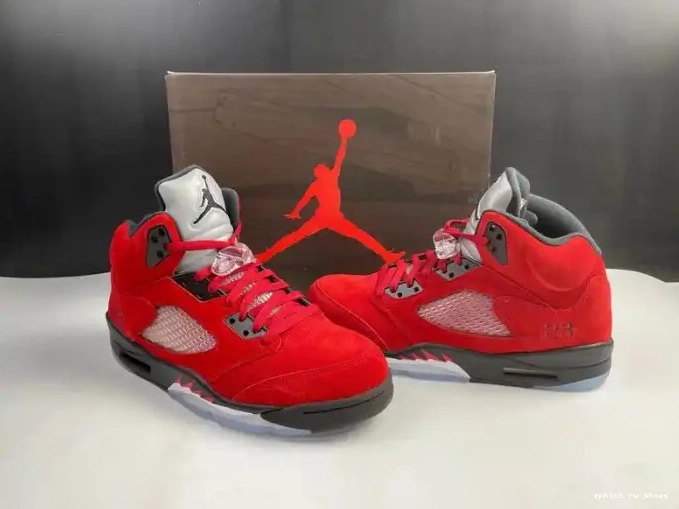 Cheap (2021) Retro Jordan Bulls Red DD0587-600 5 Raging 0603